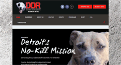 Desktop Screenshot of detroitdogrescue.com